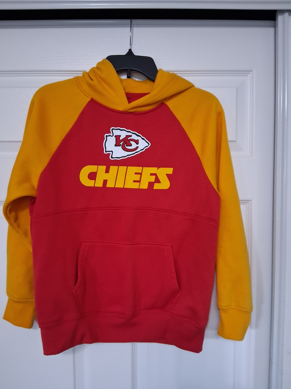 NFL Kids Chiefs Red and Gold Hooded Sweatshirt